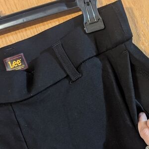 Black High-Waisted Pants